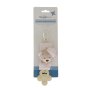 Snuggletime Classical Plush Bear Pacifier Clip Pink