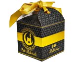 Eid Box Black & Gold With Ribbon 25PC