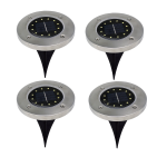 4PCS Solar Powered LED Outdoor Light