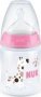 Nuk First Choice+ Wide Neck Temperature Control Bottle With Latex Teat From Birth 150ML Giraffe