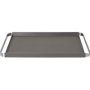 Pegos Rectangular Tray Dark Grey