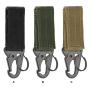 Durable Nylon Carabiner Key Hook With High Strength Webbing Buckle - Perfect For Hanging And Securing Belongings