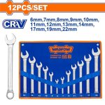 12 Piece Combination Spanner Set WSP1M12