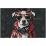 Bolster Cushion Jack Russell