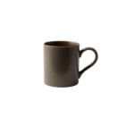 Galateo - Semi-matt Porcelain Brown Mug Set Of 6