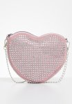 Heart Shaped Crossbody Bag - Pink