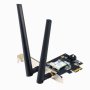 Asus Wi-fi 7 Tri-band Pcie Wireless Adapter With Bluetooth 5.4 – Black Zoopateq