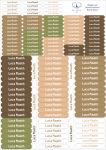 Strip School Labels Earth Tones 2