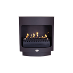 Maluti Freestanding 760 Firebox Vent Free Fireplace With Gas Grate