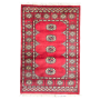 Carpet Express & Decor/handmade Afghan Bokhara Red/beige Rug - 117 X 79CM