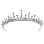 Princess Tiara Headband For Women Crystal Wedding Tiara For Bride