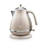 De'Longhi Delonghi Beige Icona Metallics Electric Kettle - KBOT3001.BG
