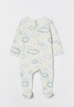 Cotton On Organic Pointelle Zip Romper - Milk clouds