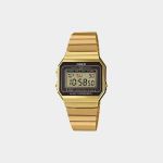 Casio Mens Gold Digital Metal Strap WATCH-A700WEVG-9ADF