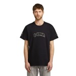 Raw Patches Loose S S Tee Dk Blk