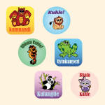 Mix Pack Two Merit Labels - Zulu