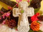 Concrete Religious Cross