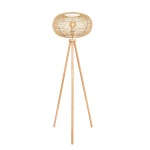Marina Woven Rattan Floor Light