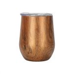 12OZ U-shape Stainless Steel Tumbler - Double Wall Wine & Beer Cup