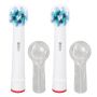Replacement Toothbrush Heads 2PCS Round Clean