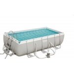 Bestway Power Steel Rectangular Frame Pool Set 4.04M X 2.01M X 1.00M