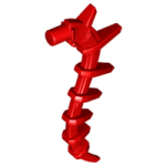 Parts Plant Vine Seaweed Appendage Spiked Bionicle Spine 55236 - Red
