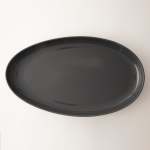Irregular Dark Grey 40.5CM Platter