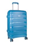 Pacific Medium 65CM Wheel Trolley Case Blue