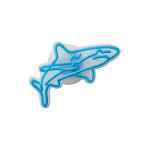 Lights Up Shark Jibbitz - Multi Osfa