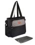 Totes Babe Caricia 22L Diaper Tote Bag Black/grey