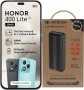 Honor 400 Lite With Intouch 20000 MAh Power Bank Bundle (Black 265 GB)