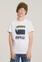 G-star Raw T-Shirt Ss Regular - White
