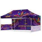 3M Coated Steel Sublimated Gazebo 6M X 1 Long Full-wall Skin 2 Short Half-wall Skins