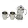Coffee Plunger Gift Set With Cups