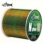 Sea.yolo 500M Invisible Spot Nylon Fishing Line With Fluorocarbon Coating - High Strength Monofilament Main Line 1.87KG-15.57KG