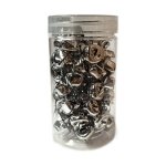 AWR100410-3 Bells Silver Set Of 70 - 1.5CM