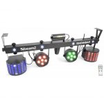 Beamz LED Showbar : Par Butterfly Strobe With Laser Rgbw-uv