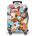 Printed Luggage Protector - Travel Memories - XL