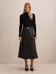 Monique Pu A-line Dress - 18 Black