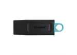 64 Gb USB3.2 Gen 1 Data Traveler Exodia Black + Teal DTX 64 Gb