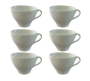 6 Piece Cup 220ML Tea Nouveau Conti