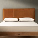 Kimberley Double Leather Headboard Ginger