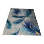 Smte 200CM By 150CM Modern 3D Geometric Design Area Rug A41 With Smte Keyring With Keychain