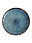 Reactive Glaze Blue Dinner Plate 21CM - None Green