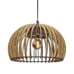 Jupiter Light - H 400 Mm X Dia 300 Mm Dark Wood
