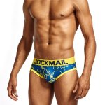 Jockmail Blue And Yellow Space Briefs