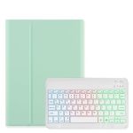 Disonbeir Backlit Keyboard Case For Galaxy Tab S10 Lite S10 Fe S9 Fe 10.9" Tab S9 S8 S7 11" Case With Rgb Colorful Backlight D