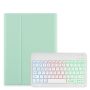 Disonbeir Backlit Keyboard Case For Galaxy Tab S10 Lite/ S10 Fe/ S9 Fe 10.9" Tab S9/S8/S7 11" Case With Rgb Colorful Backlight Detachable Keyboard Cu