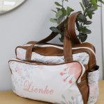 Mommy To MINI Nappy Bag Travel Bag Vol In Blom Design