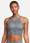 Nike W Ny Df Crop Tank Nv+ - Black black anthracite white